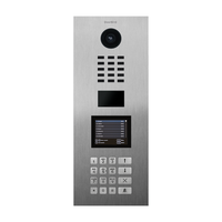 DoorBird 429649624 D21DKV IP Video Intercom Station, Flush Mount, Brushed Bronze