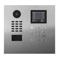 DoorBird 429651511 D21DKH IP Video Intercom Station, Flush Mount, Polished Brass