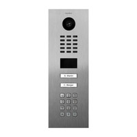 DoorBird 429653119 D2102KV IP Video Intercom Station, Surface Mount, Brushed Bronze