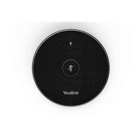 Yealink VCM36-W Wireless Microphone for Video Conferencing System, 360° Voice Pickup, 3 Built-In Microphones