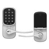 Yale Locks YRL216-ZW2-619 Yale YRL216-ZW2-619 Assure Lever Push-Button Keypad Lock with Z-Wave Plus, Satin Nickel