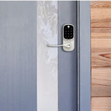 Yale Locks YRL226-ZW2-619 Yale YRL226-ZW2-619 Plus Assure Lever Touchscreen with Z-Wave Plus, Satin Nickel