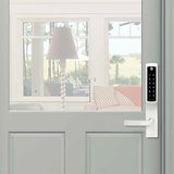 Yale Locks YRM276-ZW2-619 Yale YRM276-ZW2 Assure Lock for Andersen Patio Doors with Z-Wave Plus, Satin Nickel