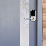 Yale Locks YRL226-CBA-619 Yale YRL226-CBA-619 Assure Lever Touchscreen Keypad Lever Lock with Wi-Fi and Bluetooth, Satin Nickel