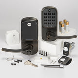 Yale Locks YRL216-CBA-0BP Yale YRL216-CBA-0BP Assure Lever Push Button Keypad with Wi-Fi, Oil Rubbed Bronze