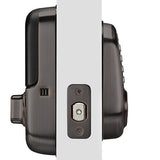 Yale Locks YRD216-CBA-0BP Yale YRD216-CBA-0BP Assure Lock Push Button Keypad Deadbolt with Connected by August Compatibility, Oil Rubbed Bronze
