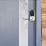 Yale Locks YRL216-NR-619 Yale YRL216-NR-619 Assure Lever Push-Button Keypad Lever Lock, Satin Nickel