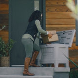 Yale Locks YRBB-MD-KT-CB1-GRY Yale YRBB-MD-KT-CB1-GRY Kent Smart Delivery Box with Wi-Fi, Manor Gray