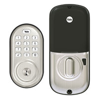 Yale Locks YRD216-NR-619 Yale YRD216-NR-619 Grade 2 Assure Lock Keypad, Standalone, Satin Nickel