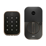 Yale Locks YRD634-BLE-0BP Yale YRD634-BLE-0BP Pro 2 Key-Free Keypad Lock with Bluetooth, Oil Rubbed Bronze