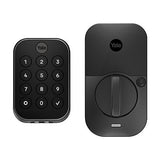Yale Locks YRD634-ZW2-BSP Yale YRD634-ZW2-BSP Pro 2 Key-Free Keypad with Z-Wave, Black Suede