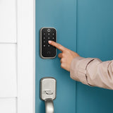 Yale Locks YRD614-BLE-619 Yale YRD614-BLE-619 Pro 2 Keypad with Bluetooth, Push Button, Satin Nickel