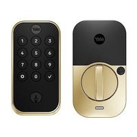 Yale Locks YRD614-WF1-P05 Yale YRD614-WF1-P05 Pro 2 Keypad with WiFi, Polished Brass