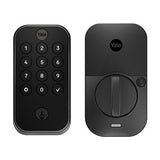 Yale Locks YRD614-ZW2-BSP Yale YRD614-ZW2-BSP Pro 2 Keypad with Z-Wave, Black Suede
