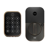 Yale Locks YRD654-BLE-0BP Yale YRD654-BLE-0BP Pro 2 Key-Free Touchscreen Keypad Lock with Bluetooth, No Smart Module, Oil Rubbed Bronze