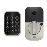 Yale Locks YRD654-ZW2-619 Yale YRD654-ZW2-619 Pro 2 Key Free Touchscreen Smart Lock with Z-Wave 2, Satin Nickel