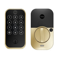 Yale Locks YRD624-BLE-P05 Yale YRD624-BLE-P05 Pro 2 Touchscreen Lock with Bluetooth, Lifetime Brass