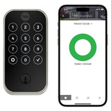 Yale Locks YRD624-WF1-619 Yale YRD624-WF1-619 Pro 2 Touchscreen Keypad Lock with WiFi, Satin Nickel