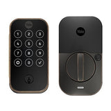 Yale Locks YRD624-ZW2-0BP Yale YRD624-ZW2-0BP Pro 2 Keyed Lock Touchscreen with Z-Wave ZW2, Oil-Rubbed Bronze