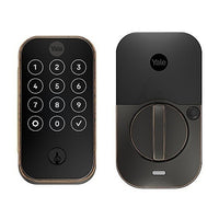 Yale Locks YRD624-ZW2-0BP Yale YRD624-ZW2-0BP Pro 2 Keyed Lock Touchscreen with Z-Wave ZW2, Oil-Rubbed Bronze