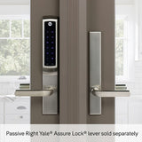 Yale Locks YRM276-NR-619 Yale YRM276-NR-619 Assure Lock for Andersen Patio Doors, Standalone, Satin Nickel