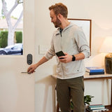 Yale Locks YRR10-WF1-BSP Yale YRR10-WF1-BSP Approach Lock with Wi-Fi and Bluetooth, Black Suede