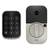 Yale Locks P103567 Yale YRD654-ZB3-619 Pro 2 Touchscreen with Smart Lock, Satin Nickel