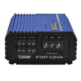 FRP Compact 4-Channel Full-Range Class-D Amplifier | 1200W RMS