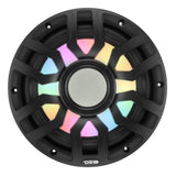 10” Marine Subwoofer with Hybrid Magnet Motor, Removable Grille and Digital LED Lights - 500W RMS 4-Ohm