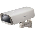 Hanwha SHB-4300H1 Indoor/Outdoor Housing for Fixed Box Cameras, -58° to +122° (-50° to +50°C) Operating Temperature, Ivory