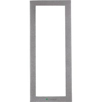Comelit 3311/3S Ikall Series Module-Holder Frame Complete with Cornice for Module, Silver
