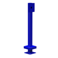 PEDESTAL 33PE1-EMER-01-CRS 46" Heavy Duty Pedestal Emergency Wall Station Stand