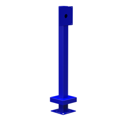 PEDESTAL 33PE1-EMER-01-CRS 46" Heavy Duty Pedestal Emergency Wall Station Stand