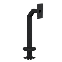 PEDESTAL PRO 33PE1-ZENI-02-CRS 42" Heavy Duty Gooseneck Pedestal - Zenitel KNSP-01, KNSP-09