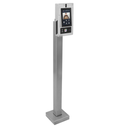 PEDESTAL PRO 33PED-BUT-001-304 44" Low Stainless Pedestal ButterflyMX 7" Surface Video Intercom