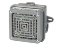 Federal Signal 350WB Weatherproof Vibratone Horn, 120VAC, Gray