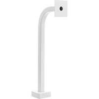PEDESTAL PRO 36-APD-WHI 36" Sky White II Gooseneck with 6x6 Face Plate
