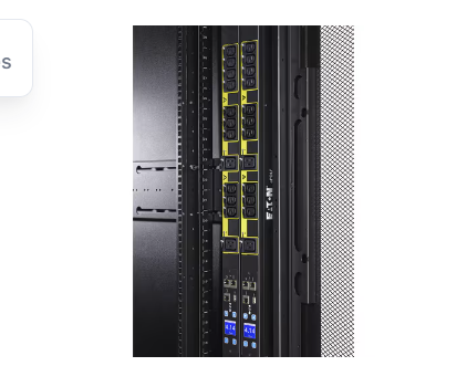 Eaton EMA107-10 Managed rack PDU, 0U, L6-30P input, 5.76 kW max, 200-240V, 24A, 10 ft cord, Single-phase - Switched - NEMA L6-30P