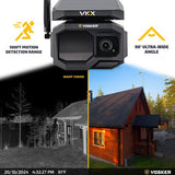 Vosker VKX-M Compact Battery-Powered LTE Mobile Security Camera