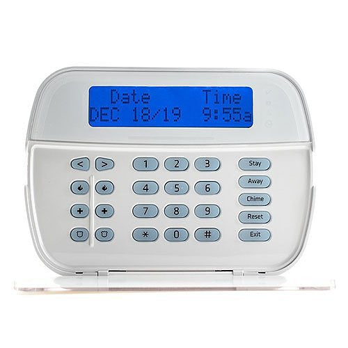 DSC HS2LCDRFP9 PowerSeries Neo Full Message LCD Hardwired Keypad with Built-in PowerG Transceiver and Prox Support, English Function Keys
