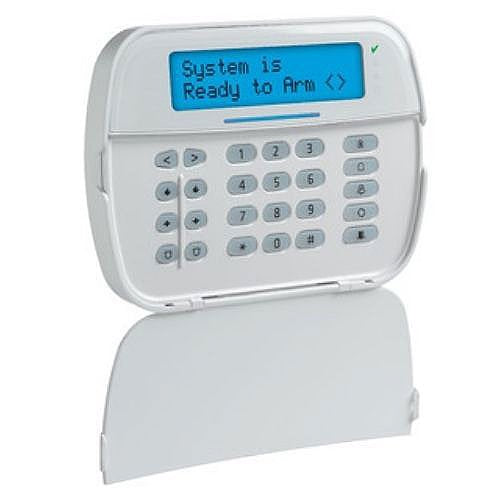 DSC HS2LCDWF9 PowerSeries Neo Wireless Full Message LCD PowerG 2-Way Wire-Free Keypad with Symbol Function Keys
