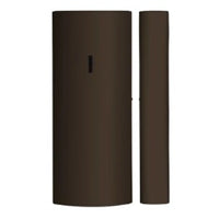 DSC PGP9945EBR PowerG+ Wireless Door / Window Contact with Auxiliary Input, Brown