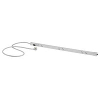 Hubbell PT203112PW Power Track, 20A, 3-Outlet, 3 Duplex, 6-Cord, White