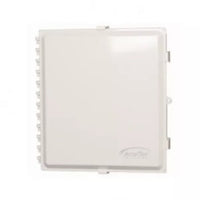 Hubbell ATS-00355 Polycarbonate Enclosure with Solid Door, Latch Lock and Cord Grip, Light Grey