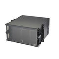Hubbell FCR4U15SPT FCR Series Fiber Optic Rack Mount Enclosure, 4U, 15 FSP, HD-LC, Unloaded