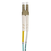 Hubbell FDLC1MM Fiber Optic Patch Cable, Riser Rated, OM4 Duplex, LC-LC, 3.3' (1m)