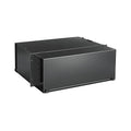 Hubbell FTR4U15SP 4U Fiber Optic Rack Mount Tray with Cover 15FSP Openings, Black