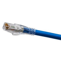 Hubbell HC6AB15 Ascent CAT6a Patch Cable, Slim, 15', Blue