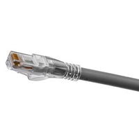 Hubbell HC6AGY50 Ascent CAT6A Slim Patch Cord, 50', Gray