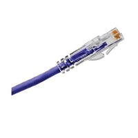 Hubbell HC6AP100 CAT6A 24AWG 8C UTP Stranded Cable Patch Cord, 100', Purple